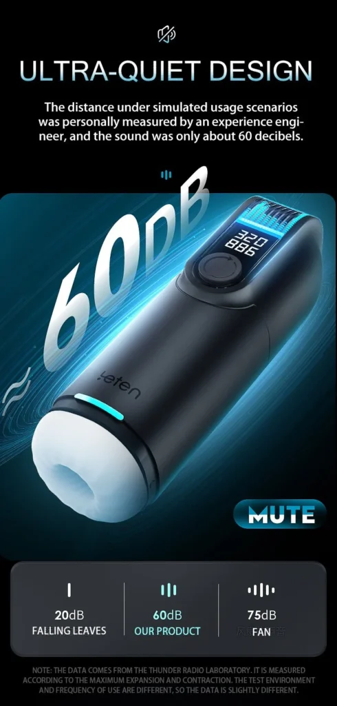 Leten 9 Waves Black Hole เคลื่อนไหวเป็นจังหวะ 9 แบบ ดูดลึก ครางได้ รูปที่ 4