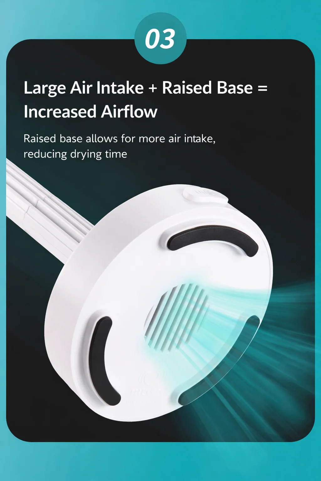 เครื่องอบแห้งภายใน แท่งอบลดความชื้น แห้งเร็วทั่วถึง ลดจุดอับชื้น - Image 10