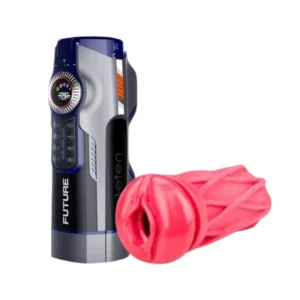 ปลอกซิลิโคนภายในสีแดง กระบอกชัก Leten รุ่น 708 Furture Pro