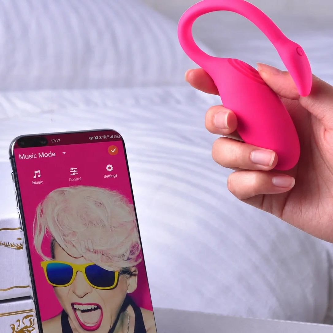 Magic Flamingo เครื่องนวดสั่นไร้สายแบบสวมใส่ ควบคุมผ่านแอป ปรับความได้ 10 ระดับ - Image 11